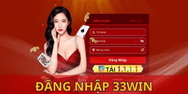 Hướng dẫn đăng nhập 33Win